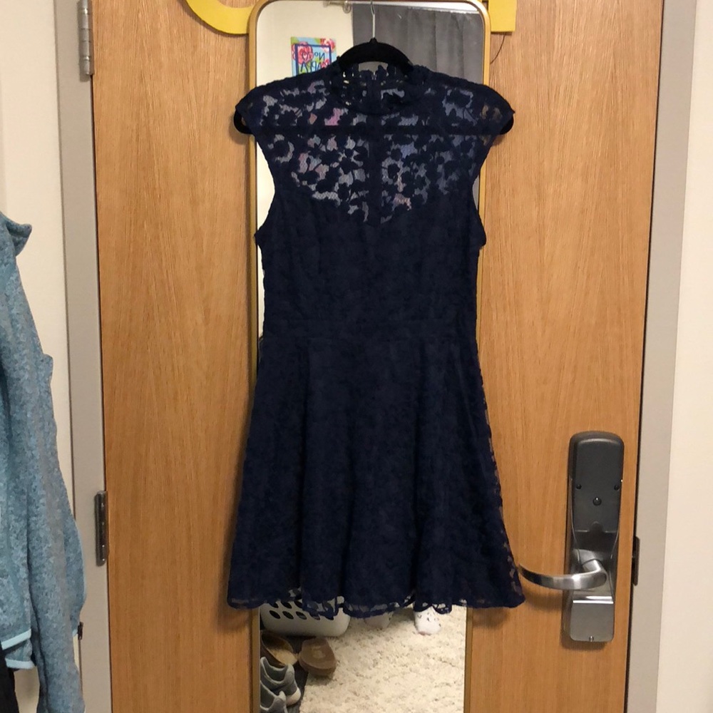 Navy blue short semi-formal BB-Dakota dress